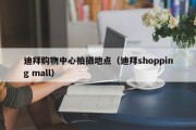 迪拜购物中心拍摄地点（迪拜shopping mall）
